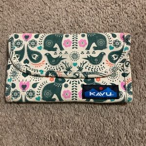 HTF Kavu Cozy Critters Mondo Spender Wallet EUC